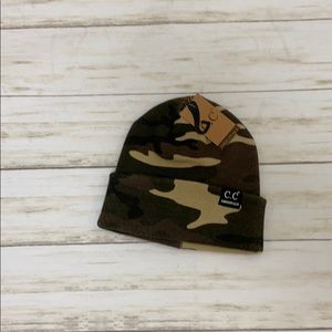 CC beanie green Camo unisex hat